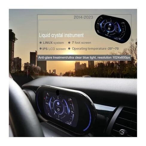 LCD Dashboard Digital Instrument Cluster Panel Speed Meter Compatible for BMW Mini Cooper F54 F55 F56 2014-2023 Cockpit Original Style in Kuwait