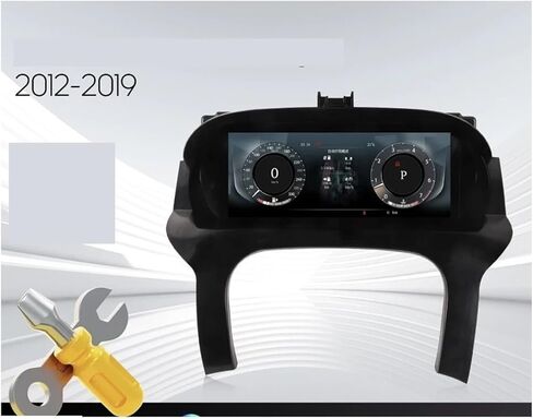 متوافق مع لاند روفر إيفوك 2012-2019 مجموعة رقمية LCD لوحة القيادة مشغل قمرة القيادة أداة افتراضية in Kuwait