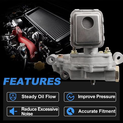 03032 Oil Pump for Toyota '2AZ-FE' [2.4L L4 236cc DOHC] Engine, 2002-2011 Camry, 2009-10 Corolla, 2001-07 Highlander 2004-08 RAV4, 09-13 Matrix 02-08 Solara, 2010-12 HS250h, Vibe tC xB, #M373 in Kuwait