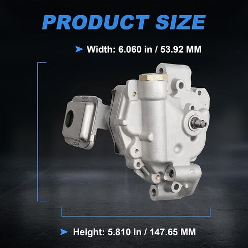 03032 Oil Pump for Toyota '2AZ-FE' [2.4L L4 236cc DOHC] Engine, 2002-2011 Camry, 2009-10 Corolla, 2001-07 Highlander 2004-08 RAV4, 09-13 Matrix 02-08 Solara, 2010-12 HS250h, Vibe tC xB, #M373 in Kuwait