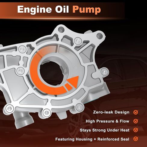 M390/GL3Z-6C639-A Engine Oil Pump 3.5L 3.7L for Ford Edge Expedition Explorer F-150 Flex for Mustang Police Interceptor Taurus Transit 150 250 350 Replace No.7T4Z-6600-AA/CY0114100 in Kuwait