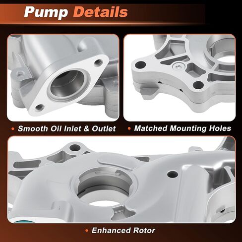 M390/GL3Z-6C639-A Engine Oil Pump 3.5L 3.7L for Ford Edge Expedition Explorer F-150 Flex for Mustang Police Interceptor Taurus Transit 150 250 350 Replace No.7T4Z-6600-AA/CY0114100 in Kuwait