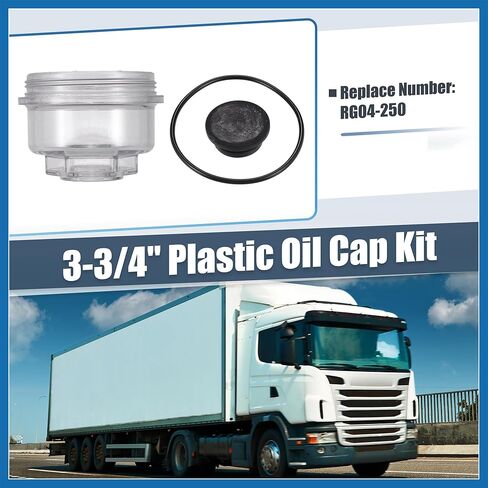 4 Pcs 3.75" Trailer Oil Cap Kit Oil Bath Dust Cap Plugs for AL/KO Oil Bath Axles 3-3/4" O.D. Trailer Bearings Races Seals Caps Oil Bath Trailer Hub Threaded Cap Item Replacement in Kuwait
