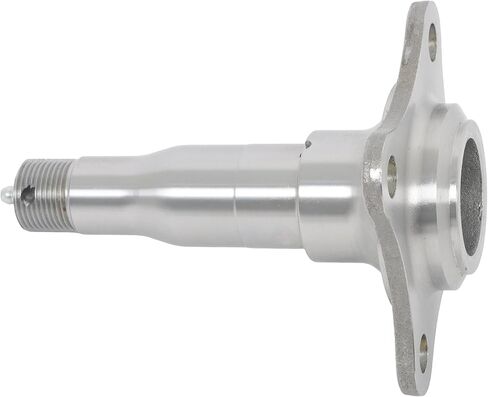 2 Sets Weld On Trailer Round Spindle #84 with 4-Hole Brake Flange for 3500 lbs Trailer Axle in Kuwait