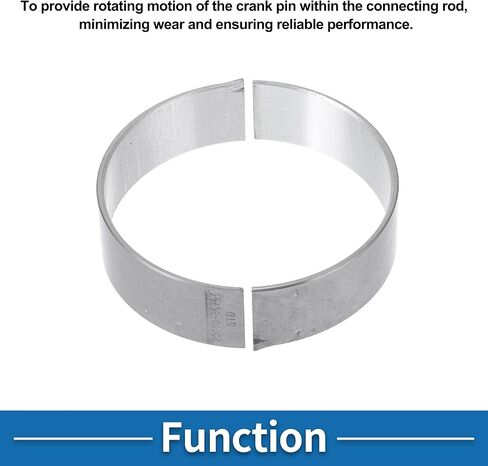Connecting Rod Bearing Set No.230603C704 for Hyundai Santa Fe 2013-2018 Engine Rod Bearing Kit Metal Silver Tone 12 Pcs in Kuwait