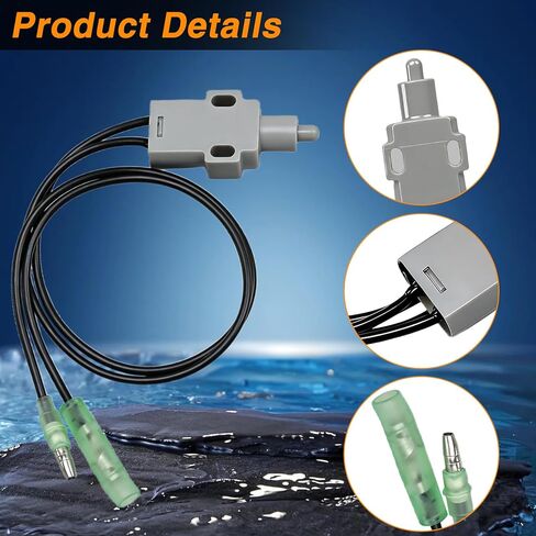 Shift Interrupt Switch Compatible with MerCruiser Alpha 1 & Bravo 3.0L 4.3L 5.0L 5.7L Engine Drive Replace#: 814281A5 87-814281A5 in Kuwait