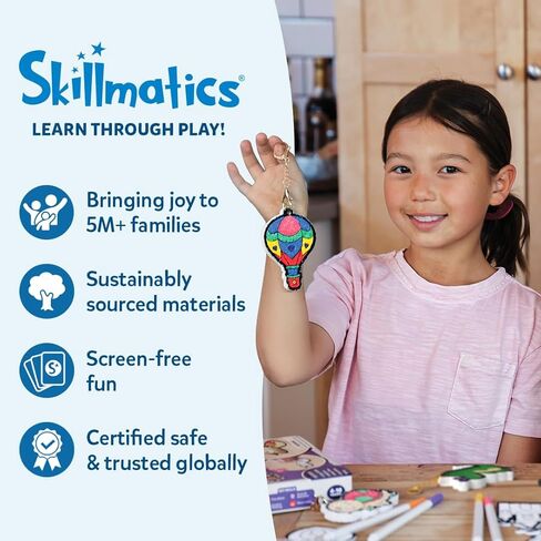 Skillmatics Spell Smarter – Phonics & Spelling Write and Wipe Flashcards, Learn to Read with CVC Words, Blends & Digraphs, Preschool Kindergarten Homeschool Activity, Gift for Kids Ages 4, 5, 6, 7 in Kuwait