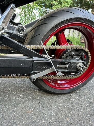 Side License Plate Relocation Holder Bracket for Suzuki GSX1300R 1999-2025 - Shock Bolt/Spool Tag Mount - Lightweight, Highly Durable, Rustproof in Kuwait