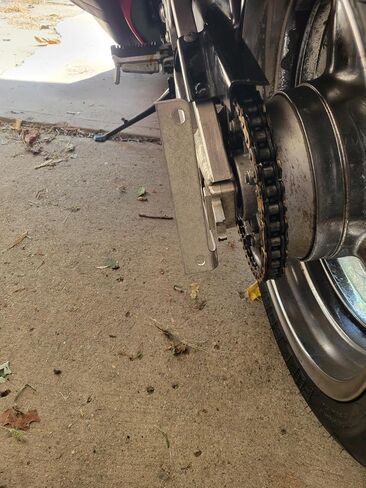 Side License Plate Relocation Holder Bracket for Suzuki GSX1300R 1999-2025 - Shock Bolt/Spool Tag Mount - Lightweight, Highly Durable, Rustproof in Kuwait