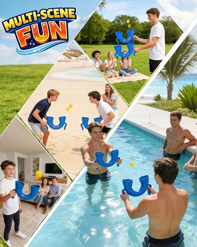 Juggling Skill Game with Upgraded U-Shaped Tube, 3 Solid Practice Balls, Beginner-Friendly Hand-Eye Coordination Challenge Toy for Indoor and Outdoor Play in Kuwait
