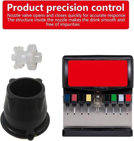 4-Pack LEV 3.0 Soda Valve Nozzle Part LEV Soda Coke Valve Diffuser Internal Mixer Soda Maker Parts Accessories in Kuwait