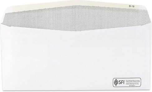 100 1099 NEC Tax Form Envelopes, Designed for Printed 1099 NEC Forms Self-Seal, Double-Window, Security Tinted, 100 Pack in Saudi Arabia