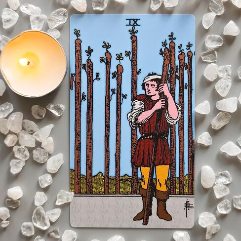 Cartas del Tarot con Libro Guía en Español para Principiantes, Baraja de Tarot sin Bordes, Classic 78-Card Tarot Deck with Guide Book in Spanish, Borderless Tarot Deck in Kuwait