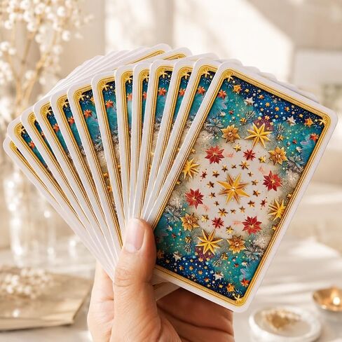 sishui Storybook Fable Tarot Deck, 78 Cards, Paper, 2.7 x 4.7 Inch, Fairytale Style, for Beginners and Experienced Readers in Kuwait