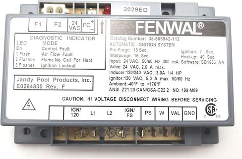 وحدة الإشعال متوافقة مع Fenwal 35-665942-113-0G in Kuwait