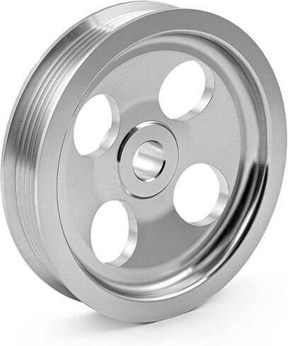 Speedmaster PCE240.1005 متوافق مع بكرة التوجيه المعززة Chevy GM Billet Type 2 Serpentine [0.669 بوصة] in Kuwait