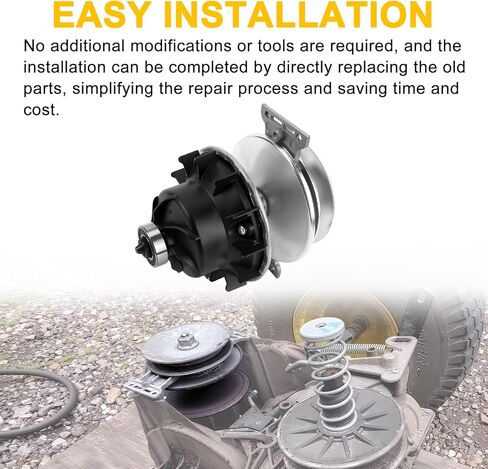 RT400 Drive Pulley, Replacement for MIA13031 D105 E100 X105 X106 GT79398 GT79398-A GT79398-B in Kuwait