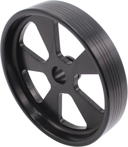 Black V8 LT1 Billet Aluminum Power Steering Pulley Fits for Chevy Camaro/Pontiac Firebird 1993-1997 10219382 CBW-011B LZY2113 in Kuwait