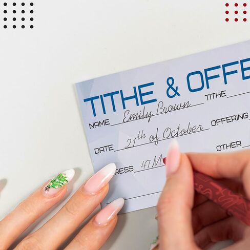 Tithe and Offering Envelopes for Church Donations, 200 Count 6.3 x 3.1 Inch Card Paper Envelopes for Cash, Checks, Weekly Tithes, Sunday Services and Ministries in Kuwait