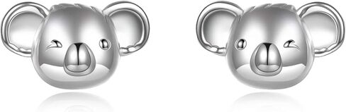 WINNICACA Earrings for Girls Animal Earrings Sterling Silver Cute Animal Stud Earring for Women Teens Birthday in Saudi Arabia