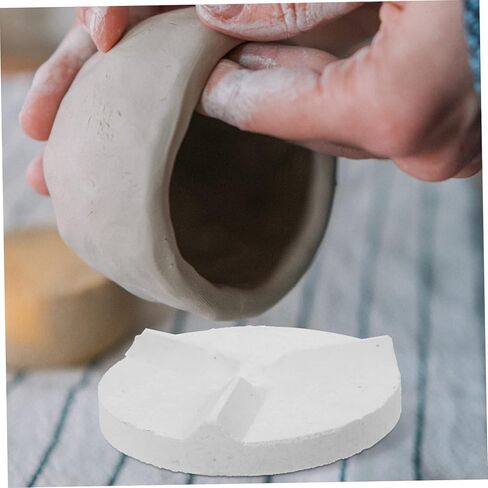 NUOBESTY 4pcs Refractory Support Mat Flow Glaze Gasket for Pottery Kiln Clay Sculpting Tools Low Fire Glazes Pottery Crafting Tools in Kuwait