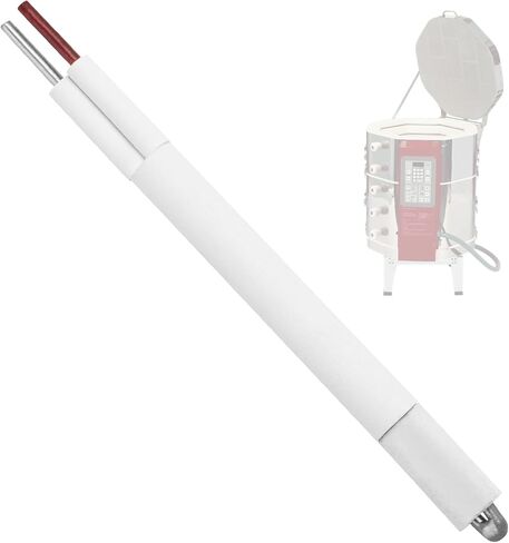 SK1515 Kiln Thermocouple Replace for Shutt Electric Pottery KM1227 KM1027 and Most 2.5" or 3" K Type Ceramic Thermocouple, Clay Microwave Kiln Thermocouple for 8 Gauge Kiln, 6 Inch in Kuwait