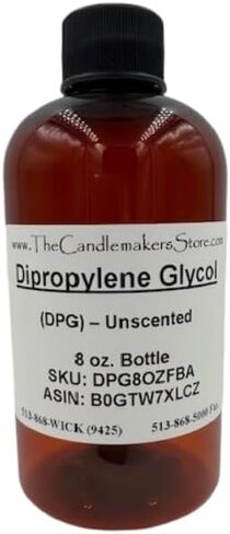 Dipropylene Glycol (DPG) 8 oz. - Unscented Fragrance Grade Carrier Oil - Great for Perfumes, Incense Making, and Body Oil Products. in Kuwait