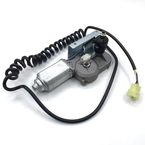 538-00005/538-00005A Excavator Windshield Wiper Motor 12V Fits for Doosan Daewoo DH55 DH150 DH215 DH220 Complete Wiper Motor Assembly in Kuwait