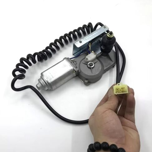 538-00005/538-00005A Excavator Windshield Wiper Motor 12V Fits for Doosan Daewoo DH55 DH150 DH215 DH220 Complete Wiper Motor Assembly in Kuwait