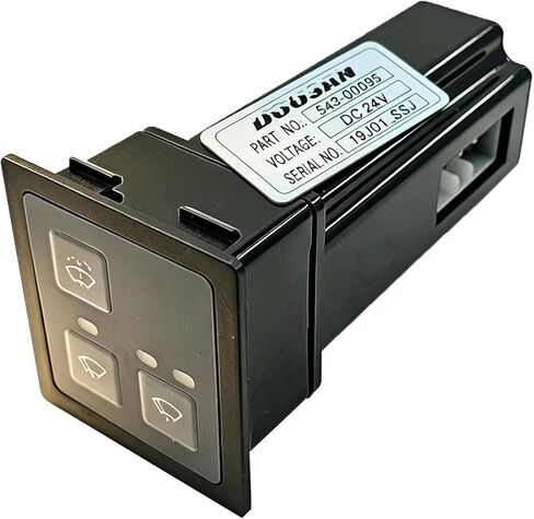 لوحة تحكم محرك الممسحة 543-00095 54300095 متوافقة مع حفارة Doosan Dx150 Dx225 Dx300 DX380 in Kuwait
