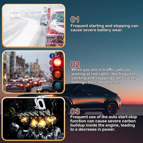 Auto Start Stop Eliminator Compatible with Ford F150 2021-2025 Easy-Install Autostop Eliminator Compatible Ford F150 Accessories in Kuwait