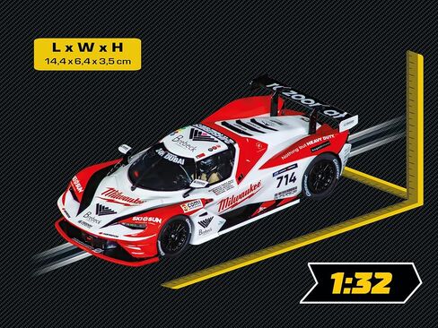 Carrera 27823 KTM X-Bow GTX Razoon - أكثر من سباق، رقم 714، دبي 24 ساعة 2024 1:32 مقياس التطور التناظري ذو فتحة السيارة in Kuwait