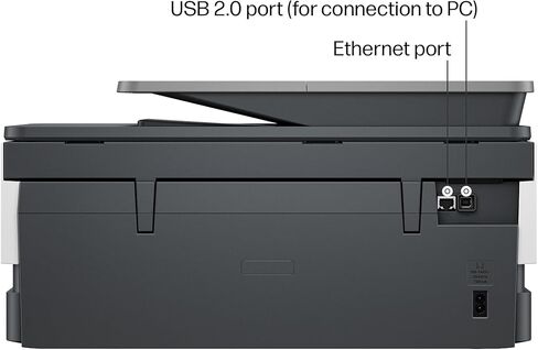 HP OfficeJet Pro 8125 Wireless All-in-One Color Inkjet Printer, Print, Scan, Copy, ADF, Duplex Printing Best-for-Home Office, 3 Month Trial of Instant Ink Included, AI-Capable (C2VJ4A) in Kuwait