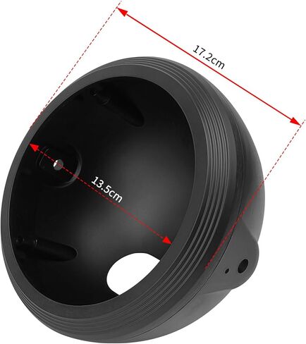 5.75" Motorcycle Headlight Housing Bucket Kit, CNC Aluminum Brackets 32–40mm (Fits 39mm Forks), Compatible with Harley Sportster 883 1200 Iron, Cafe Racer Bobber, Matte Black in Kuwait