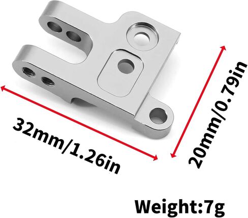 for Traxxas for TRX4 for TRX6 Panhard 1/10 RC Crawler Car Upgrade Parts Accessories 7075 CNC Aluminum Alloy Metal Mount Rc Accessories Parts in Kuwait