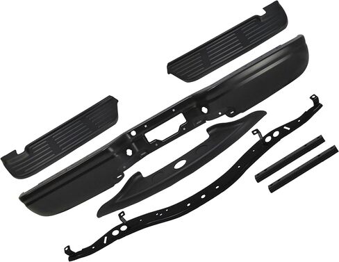 Rear Bumper Black Bar Pad Hitch Bracket Lamp 13Pc fits W/O Hole in Kuwait