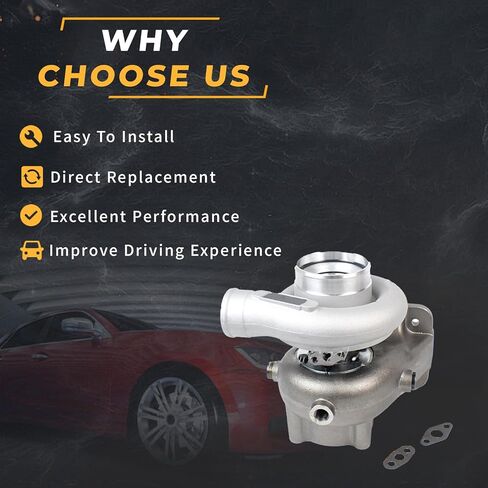 Turbocharger, Suitable for Cummins 6BTA 5.9L Holset HX40M Marine Engine, Automotive Turbo Charger Replacement Part 3536620 3536621 3802829 in Kuwait