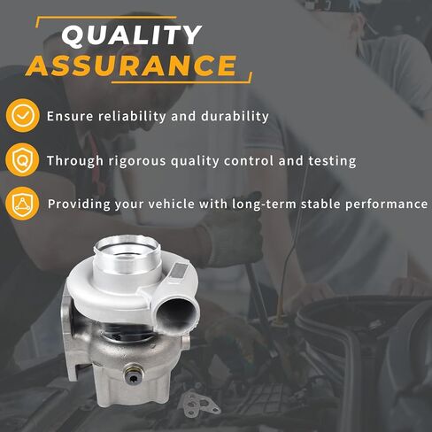 Turbocharger, Suitable for Cummins 6BTA 5.9L Holset HX40M Marine Engine, Automotive Turbo Charger Replacement Part 3536620 3536621 3802829 in Kuwait