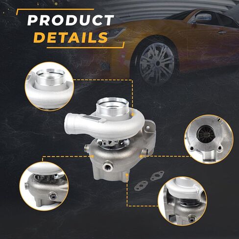 Turbocharger, Suitable for Cummins 6BTA 5.9L Holset HX40M Marine Engine, Automotive Turbo Charger Replacement Part 3536620 3536621 3802829 in Kuwait