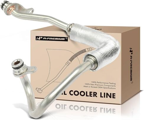 A-Premium Turbocharger Coolant Return Line Compatible with BMW 335i 2007-2011 3.0L, 335i xDrive 2009-2011 3.0L, Z4 2009-2016 3.0L, 3.0L in Kuwait