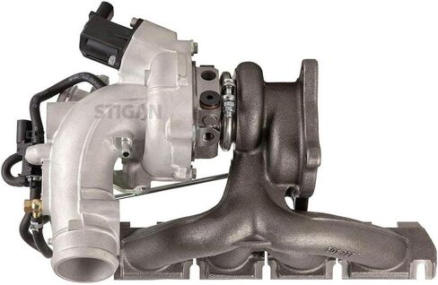 شاحن توربيني جديد Stigan Turbo لسيارة Audi A3 Volkswagen VW Eos GTI Golf Jetta Passat 2.0T مع رمز المحرك BPY - Stigan 847-1437 New in Kuwait