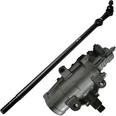 Detroit Axle - 4WD Gear Box Kit for 2008 2009 2010 Ford F-250 F-350 Super Duty, Power Steering Gear Box Assembly, Front Drag Link Replacement in Kuwait
