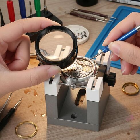 5 قطع مجوهرات العدسة المحمولة أحادية المجوهرات Loupes 5X 10X 15X 20X 30X مجوهرات المكبر عدسة مكبرة للمجوهرات الساعات ساعة عملة ختم النسيج إصلاح الدوائر البصرية in Kuwait
