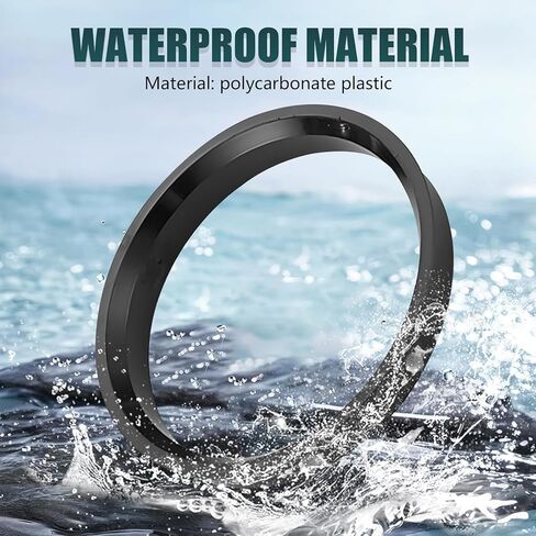 4 قطع حلقات مركزية، حلقة محور عجلة ABS، 73.1 مم OD إلى 60.1 مم معرف حلقات استبدال مركزية، متوافقة مع لكزس تويوتا (أسود) in Kuwait