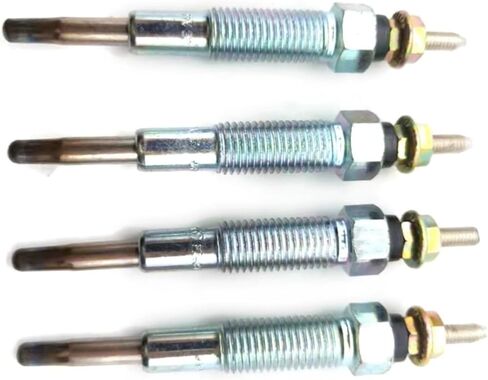 Car Heater Glow Plugs Compatible With Mazda 626 MK III IV 1987 1988 1989 1990 1991 1992 1993 1994 1995 1996 1997 4pcs Diesel Heater Glow Plugs in Kuwait