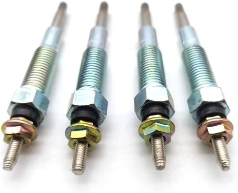 Car Heater Glow Plugs Compatible With Mazda 626 MK III IV 1987 1988 1989 1990 1991 1992 1993 1994 1995 1996 1997 4pcs Diesel Heater Glow Plugs in Kuwait