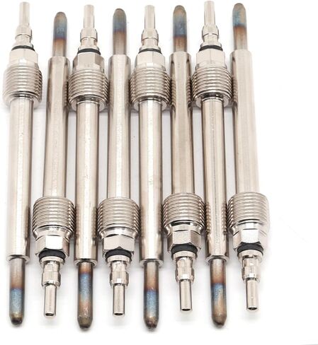 8 قطع شمعات توهج سخان الديزل متوافقة مع E350 E450 F250 F350 F450 F550 6.0L Super Duty Excursion 2004-2010 يستبدل ZD-13 4C3Z-12A342-AA in Kuwait
