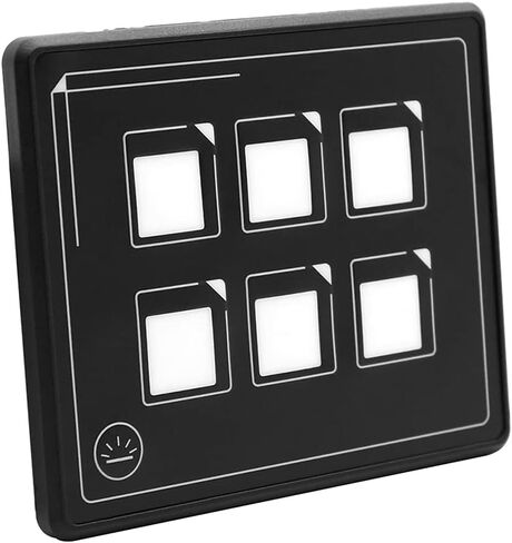 حجم لوحة صغير جدًا، سهل التركيب، كابل USB، تحكم مرن في الأسلاك قابل للاستبدال، إعادة الضبط الذاتي، مفتاح لوحة تصميم وحدة الإضاءة الخلفية مع PPTC، للسيارة العالمية in Kuwait