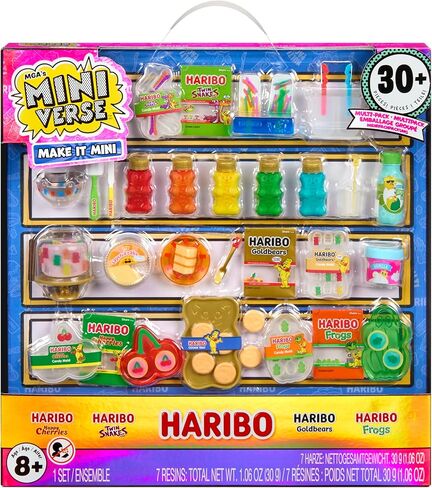 MGA's Miniverse Make It Mini HARIBO Multipack, DIY, Resin Play, Hobby, Gifts, Replica Food, NOT Edible, Collectors, 8+ in Kuwait