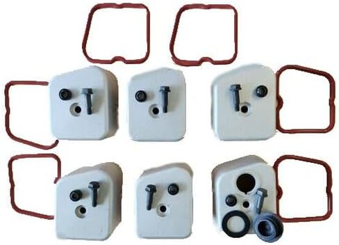AluminumEnginevalve Covers W/ Bolts Oil Feed Cap Seal Generic OEM Replacement For Dodge Cummins Ram 5.9 89-98 3928404 3929412 3960372 *5 + 3928405 3929413 3960373 + 3930906 3902666 3902494 3929795 *6 in Kuwait